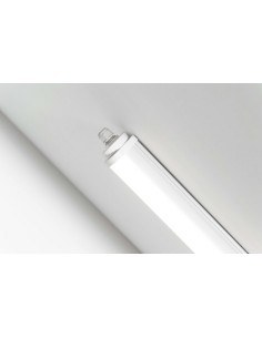 REGLETTE LED INTEGREE ETANCHE SANS TUBE-CROCHETS INOX SUSP 2