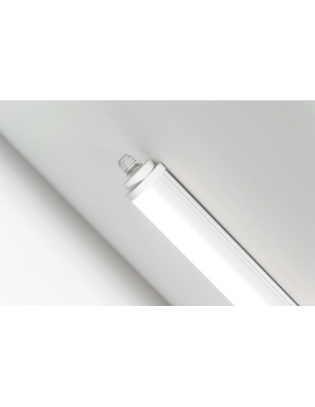 REGLETTE LED INTEGREE ETANCHE SANS TUBE-CROCHETS INOX SUSP