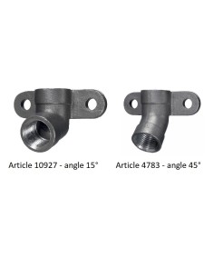 SUPPORT DE MONTAGE POUR PIPETTE - FONTE INOX