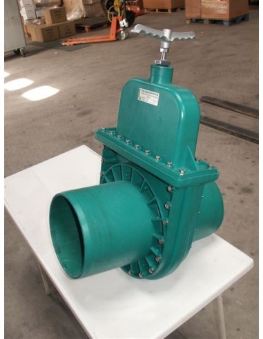 VANNE A LISIER PVC - GUILLOTINE INOX - FOSSE ET PREFOSSE