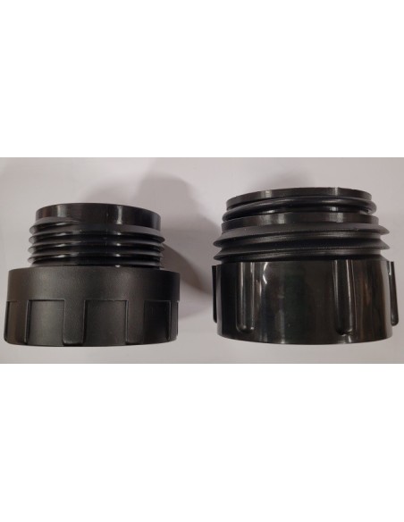 LOT DE 2 RACCORDS ADAPTATEURS POUR FUT 200L - UTILISABLE AVEC POMPE