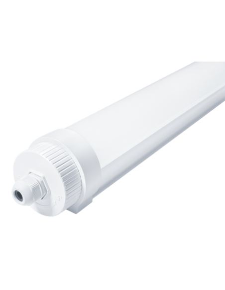 REGLETTE LED INTEGREE ETANCHE SANS TUBE-CROCHETS INOX SUSP