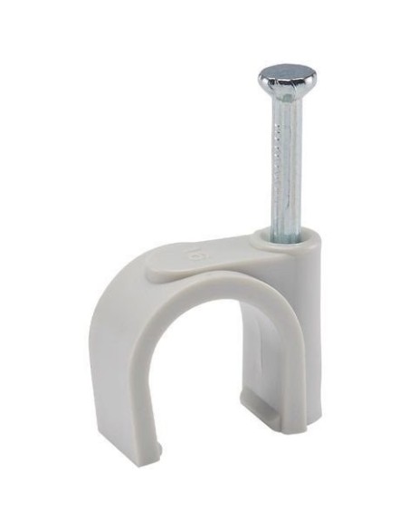 FIXATION ATTACHE CAVALIER A POINTE - RIGIDE GRIS