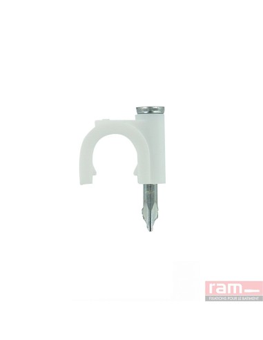 FIXATION ATTACHE CAVALIER A POINTE - RIGIDE GRIS