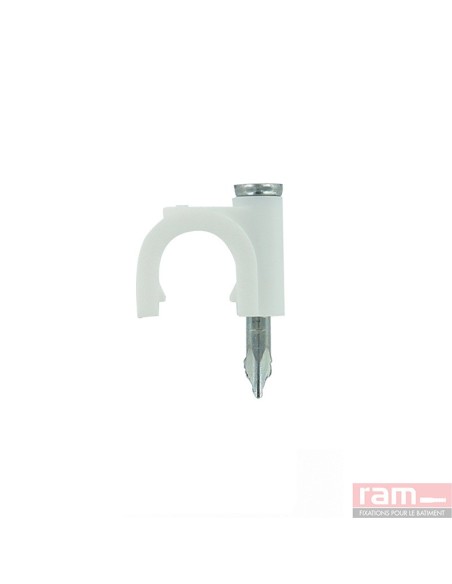 FIXATION ATTACHE CAVALIER A POINTE - RIGIDE GRIS