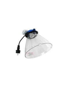 SUPPORT DE LAMPE DE CHAUFFAGE INFRAROUGE - TRANSPARENT - MAXI 250 W