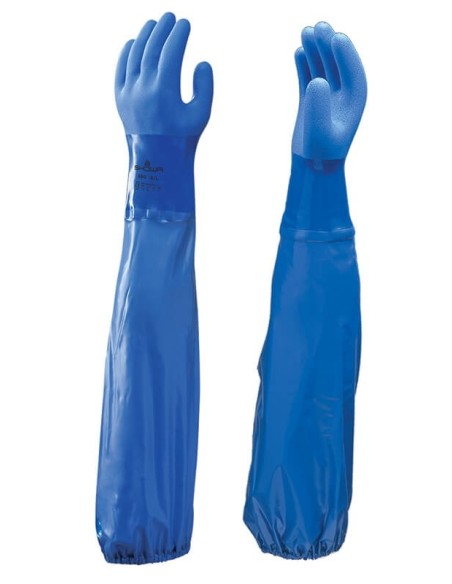 GANT PROTECTION CHIMIQUE MANCHE LONGUE ELASTIQUE DE 660MM