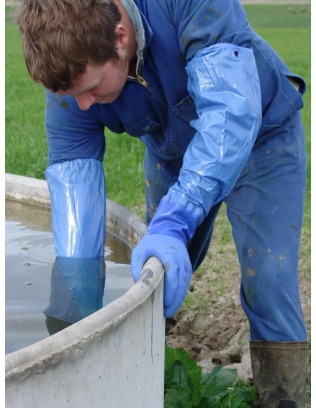 GANT PROTECTION CHIMIQUE MANCHE LONGUE ELASTIQUE DE 660MM