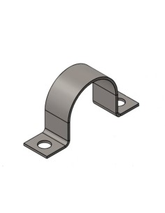 BRIDE TOLE INOX  POUR TUBE DESCENTE