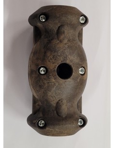 CYLINDRE A MORDILLER POUR TRUIE - MATIERE LIN/MAIS NOIR 2