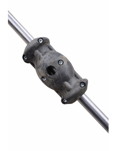 CYLINDRE A MORDILLER POUR TRUIE - MATIERE LIN/MAIS NOIR