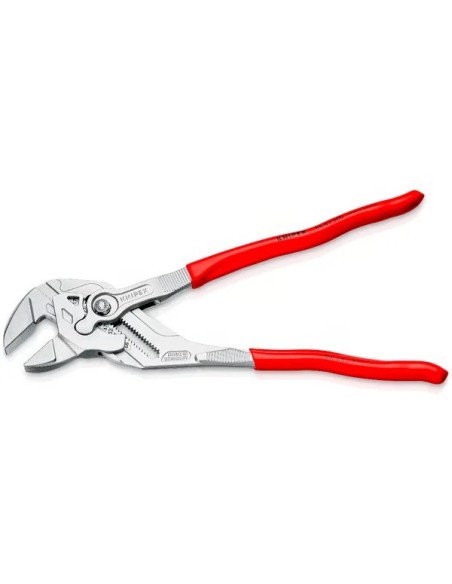 PINCE ET CLE PLATE A LA FOIS CHROME GAINE PVC