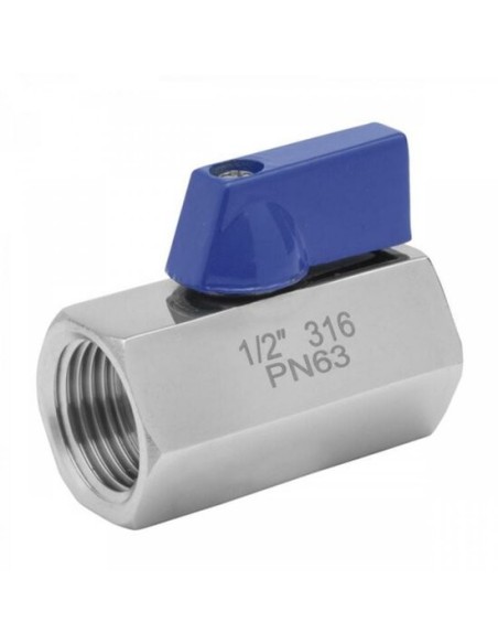 MINI VANNE 1/4 TOUR A SPHERE PN 63 BARS