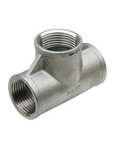 RACCORD INOX A VISSER PRESSION 20 BARS - TE INOX REDUIT FEMELLE 