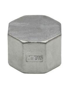 RACCORD INOX A VISSER PRESSION 20 BARS - BOUCHON INOX TARAUDE 