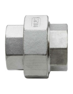 RACCORD INOX A VISSER PRESSION 20 BARS - UNION 3 PIECES INOX TARAUDE 2