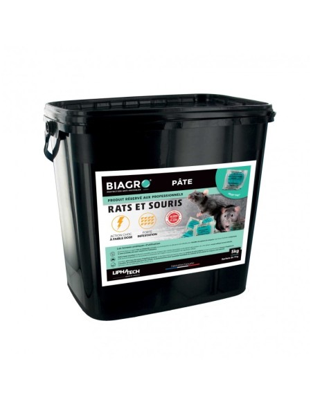 RATICIDE SOURICIDE - PATE BLEUE EN SACHET 10 GR 