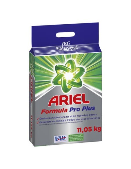 LESSIVE POUDRE DESINFECTANTE ARIEL FORMULE PRO+