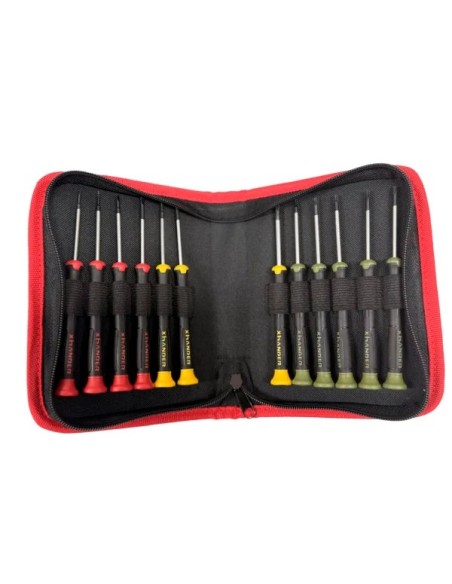JEUX DE 12 TOURNEVIS DE PRECISION EN COFFRET
